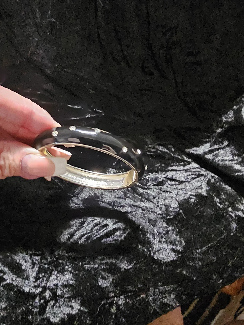 Silver Cuff Bracelet - Women's Silver-Tone Bangle